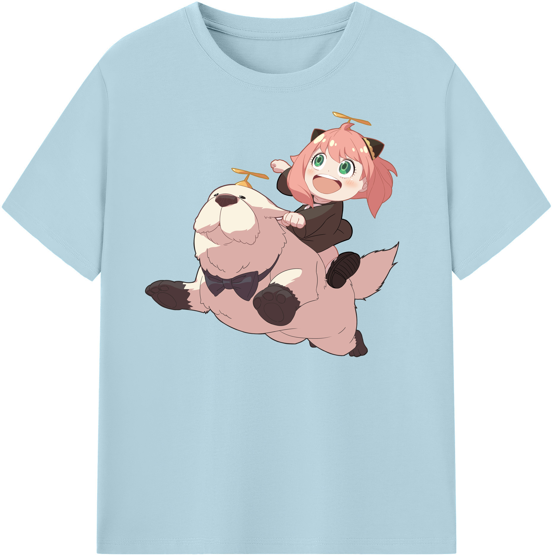 （画像用） SPY×FAMILY间谍家家酒 綿100％半袖Tシャツ（フロントプリント）